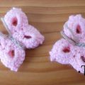 Papillon au crochet modèle 2