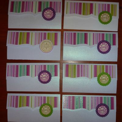 Des cartes d'anniversaires!!!