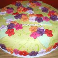 Gâteau fleuri... pour une amie !