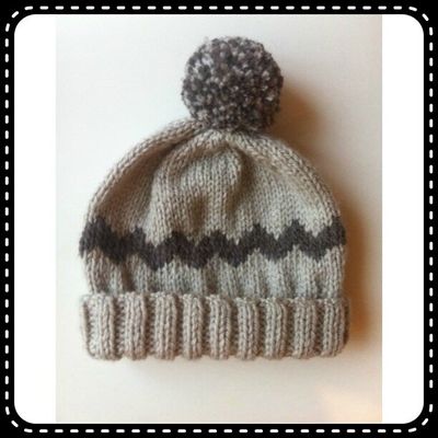 Bonnet femme // Modèle "Zig & Zag"