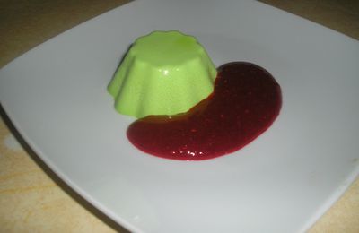 Panna cotta pistache 