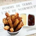 Churros de pommes de terre de Noirmoutier aux algues {recette}