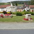 Rond-point à Pierry