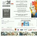 Invitation au vernissage du salon de Bruxelles (Invitation to the opening of the Brussels show)