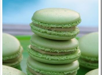 Macarons à la pistache