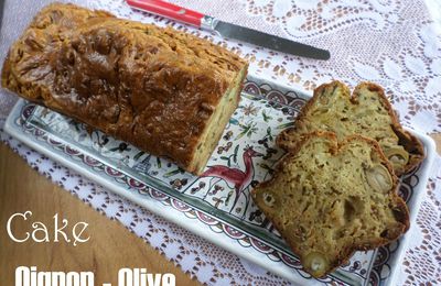 Cake aux Oignons et Olives