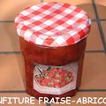 CONFITURE FRAISE-ABRICOT