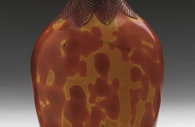 Snuff Bottle (Biyanhu) Imitating Realgar, middle Qing dynasty, about 1700-1800