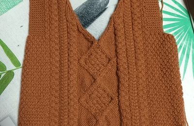 Fin du pull sans manche ...