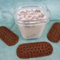 yaourts maison diététiques aux biscuits chocolatés complets Fibroki