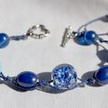 BRACELET "BLEU VENISE"