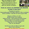 Château de Savigny les Beaune - 2017