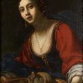 Attribué à Cesare DANDINI (1595 - 1656 ou 1658). Salomé 