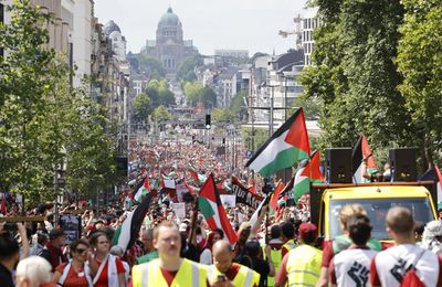 !!Génocide à Gaza: J 621!! Un basculement historique dans les rues de Bruxelles