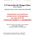 Info UTL à la Médiathèque de St Jean St Nicolas