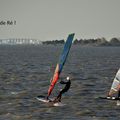 Port des Barques; retour du vent de nord-est