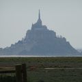 le mont St Michel (vu de GRANDVILLE)