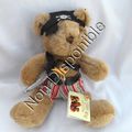 Peluche Doudou Ours Francis Le Pirate The Teddy Bear Collection