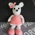 Lily la petite lapine danseuse étoile au crochet