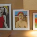 Petit tour d'expo ..les tableaux ...en photos.