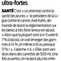 Bières à très forte teneur en alcool