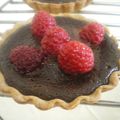 Tartelette chocolat framboise