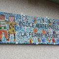 Fresque de l'école maternelle La Ferme Baumet