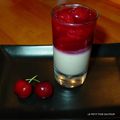 Crème amande-Tonka et gelée de cerises aux épices