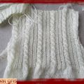 gilet en tricot