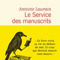 Le Service des manuscrits - Antoine Laurain