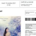 Dom La Nena - Mardi 19 Octobre 2021 - Café de la Danse (Paris)