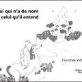 Celui qui n'a de nom que celui qu'il entend de Dorothée Wierez