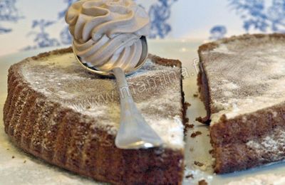 Doux gâteau aux marrons et au chocolat