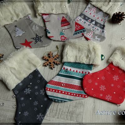 Petites botte couverts " Noël "
