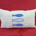 Coussin "Poissons"