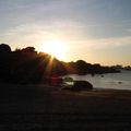 Coucher de Soleil sur St Guirec - Côtes d'Armor