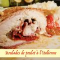 Roulades de poulet à l’italienne