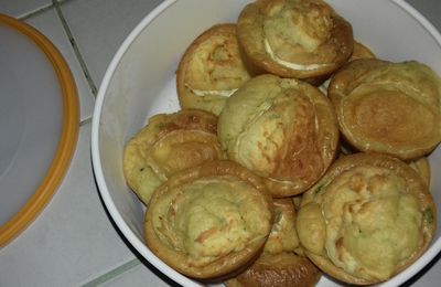Muffins courgette chèvre