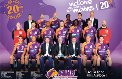 L'équipe du SAHB 2013/2014 et ses joueurs