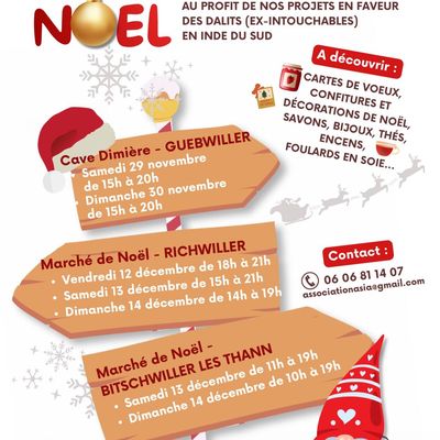 Nos marchés de Noël 2025