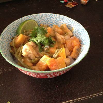 Curry Thaï aux légumes d'Automne