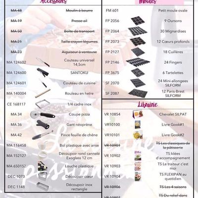 Produits Demarle supprimés