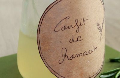 Confit de romarin