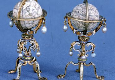 Terrestrial and celestial globes, Nuremberg (?), around 1570-80