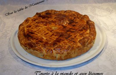 Tourte à la viande et aux légumes