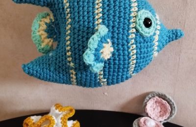 #Crochet : Créez vos animaux Amigurumi #47 Le poisson tropical