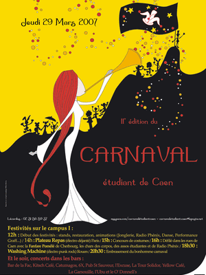 CARNAVAL ETUDIANT JEUDI  29 MARS 2007