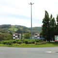 Rond-point à Béhobia (Espagne)