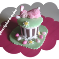 Cupcake "Baby lapinou"