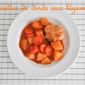 Paupiettes de dinde aux légumes {petit plat réconfortant pour une choupinette grippée}